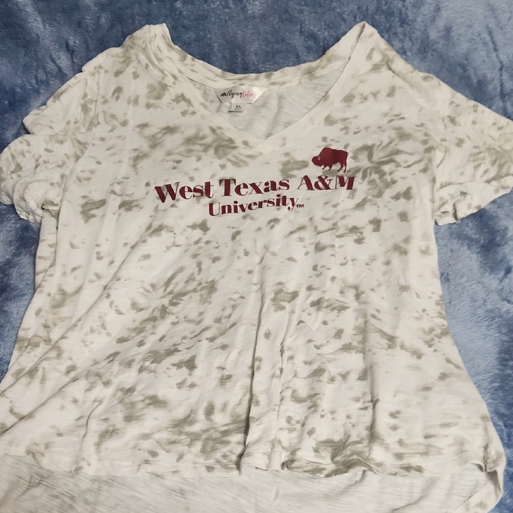 West Texas A&M University Women's Tie-Dye Top